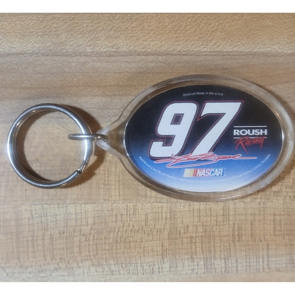 Kurt Busch #97 Nascar‎ Keychain